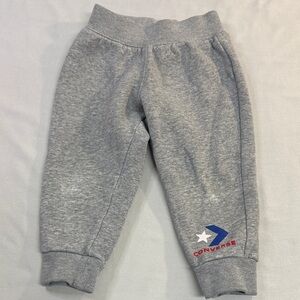 Converse - 2T Kids Heather Grey Joggers